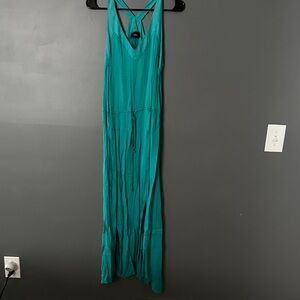 Mossimo Supply Co. Teal Maxi Dress